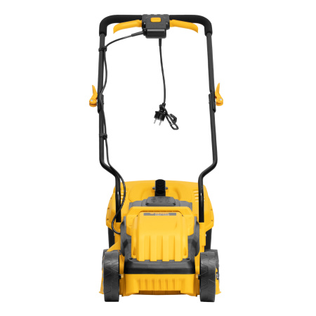 Газонокосилка электрическая GMC-1200, шир.,32см, 1200 Вт, 3 уров., травосб. 30 л Denzel цена