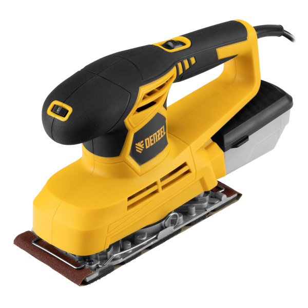 Машина плоскошлифовальная вибрационная VS-90-187, 240 Вт, 6000-11000 об/мин Denzel цена