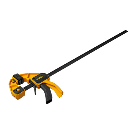 Струбцина F-образная, быстрозажимная, 600 х 80 мм, усиленный нейлоновый корпус Denzel цена