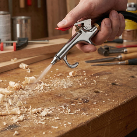 Набор продувочный пистолет, пневмат. в комплекте с насадками, 4 шт Matrix цена