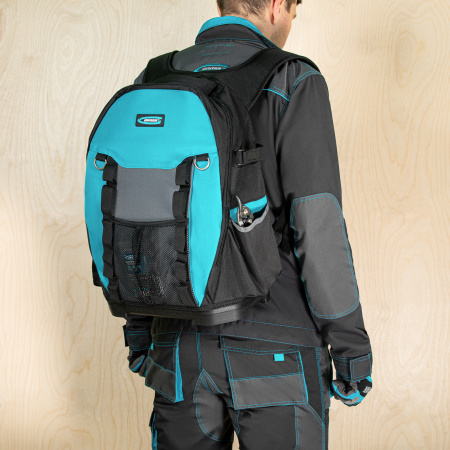 Рюкзак для инструмента Experte, 77 карманов, пластиковое дно, органайзер, 360 х 205 х 470 мм Gross цена