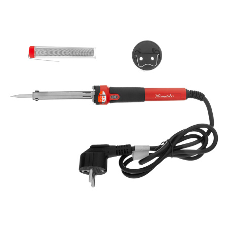 Паяльник, пластик ABS, класс защиты 1, индикатор, медный наконечник с долговечным покрытием, 220 В, 40 W Matrix цена