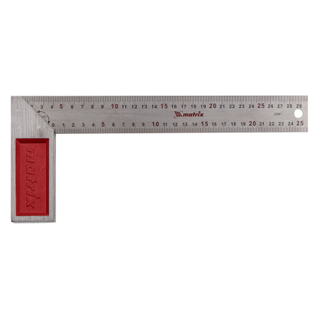 Угольник стальной, 300 мм, градуировка Matrix цена