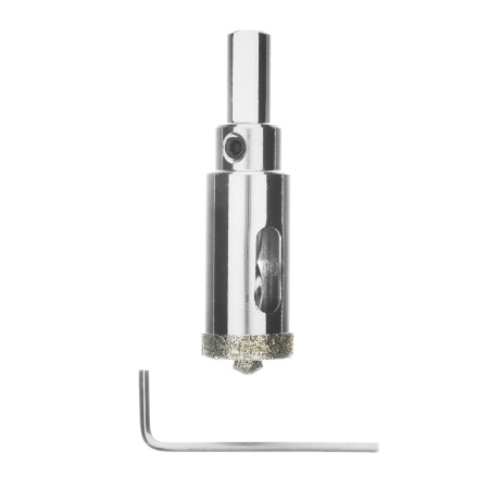 Сверло алмазное по керамограниту, 20 х 67 мм, трехгранный хвостовик Matrix