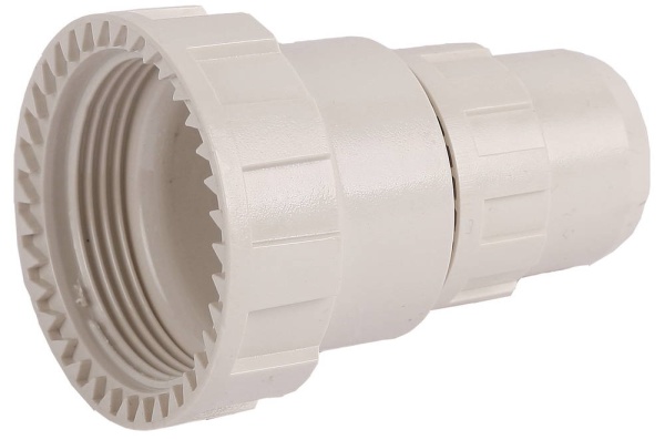 Переходник ЗУБР ″ШиреФит″ редукционный ″накидная гайка - штуцер с гайкой″, 32мм-20мм