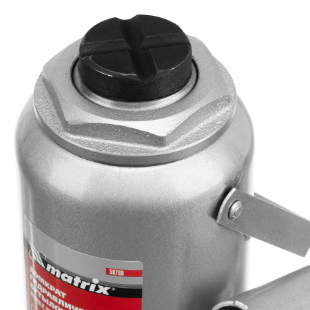 Домкрат гидравлический бутылочный, 16 т, h подъема 230-460 мм Matrix цена