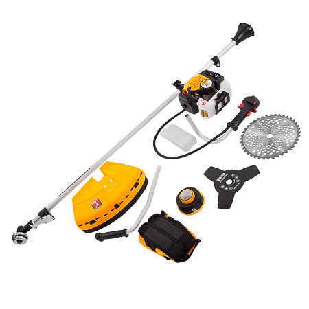 Триммер бензиновый DGT 250, 25 см3, 1.3 л. с, неразъемная штанга, состоит из 2 частей Denzel цена