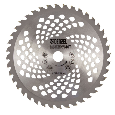 Триммер бензиновый DT 52, 52 см3, 3 л. с, неразъемная штанга, состоит из 2 частей Denzel цена