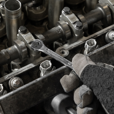 Набор ключей рожковых, 6 х 32 мм, 12 шт., CrV, хромированные Matrix