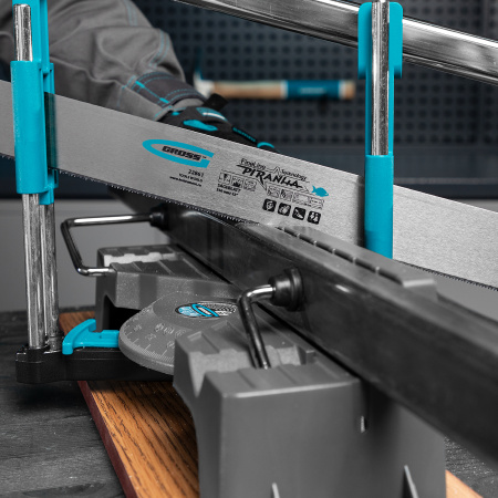 Пильное полотно для прецизионного стусла "Piranha", 550 мм, каленый зуб 2D, 18 TPI Gross цена