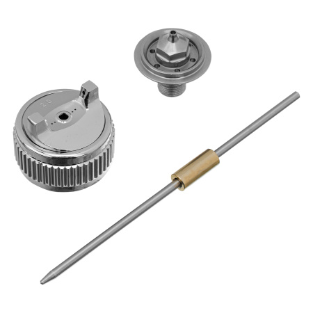 Комплект для краскораспылителя 57323 : сопло 2 мм, игла, форсунка Matrix цена