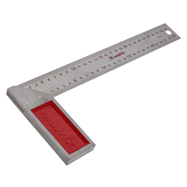 Угольник стальной, 300 мм, градуировка Matrix цена