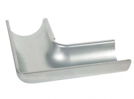 Угол желоба на 90° внешний цвет стальной