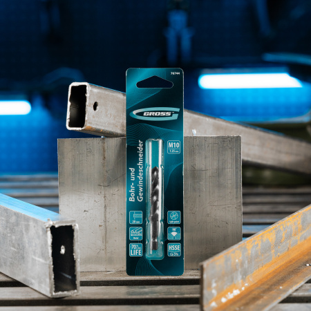 Сверло-метчик М10 х 1,25 мм, Co5%// Gross