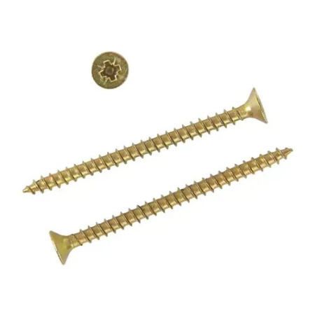 Саморез по металлу желтый 3,5х19мм, частая резьба