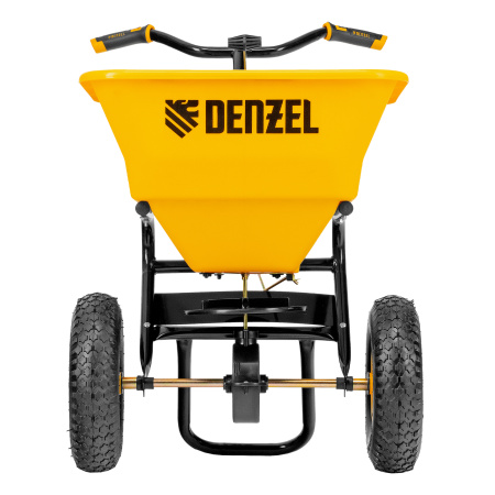 Механическая сеялка на колесах, 45 л Denzel цена
