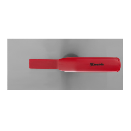 Гладилка стальная, 280 х 130 мм, зеркальная полировка, пластмассовая ручка Matrix цена