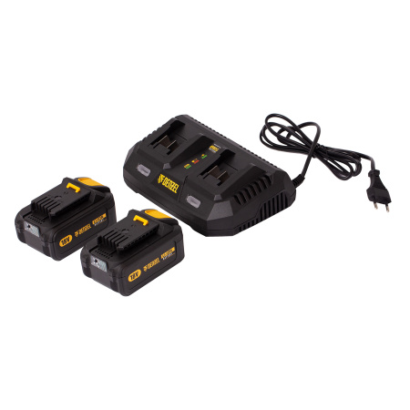 Кусторез аккумуляторный RBC510-36, Li-ion, 36 В, 4 Ач, нож 510 мм, поворотная ручка Denzel цена