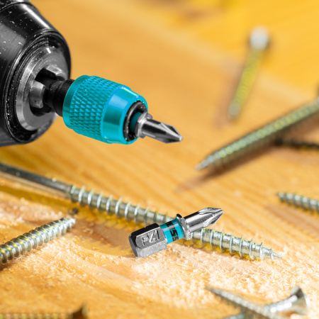 Бита PZ1х25мм, сталь S2, шестигр., 10 шт. Gross