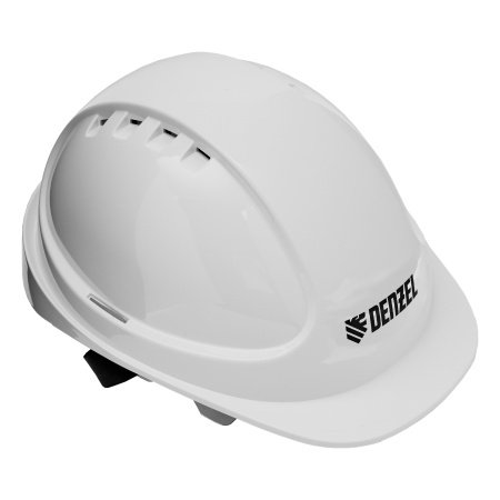 Каска защитная ударопр.«Форвард» (К-05)ABS/PC,комплект со встроен.очк.ОЧК-05 Форвард,белая Denzel цена