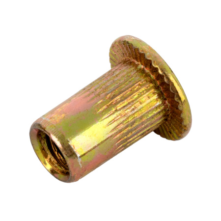 Заклепки резьбовые, стальные, оцинкованные, М3, пластиковый кейс, 200 шт. Denzel цена