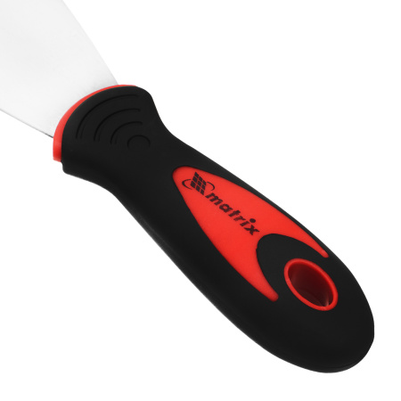 Шпательная лопатка из нержавеющей стали, 60 мм, двухкомпонентная ручка Matrix цена