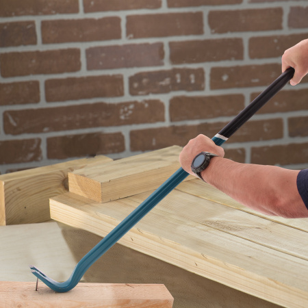 Лом-гвоздодер, двутавровый профиль, 900 х 30 х 17 мм Gross цена