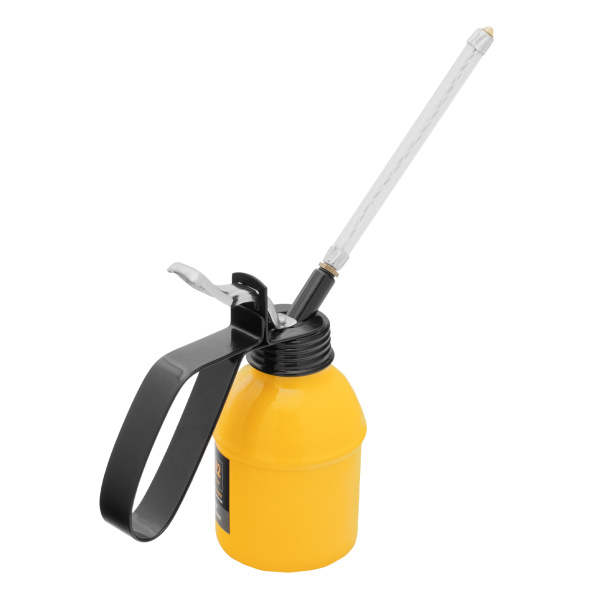 Масленка-нагнетатель, металлический корпус, 0,2 л, гибкий наконечник Denzel цена