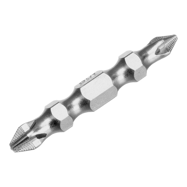 Бита двухстор., PH2-PH1х45мм, сталь S2, 10шт. Gross