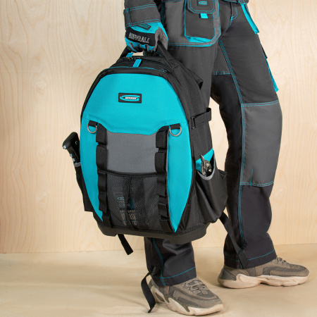 Рюкзак для инструмента Experte, 77 карманов, пластиковое дно, органайзер, 360 х 205 х 470 мм Gross цена