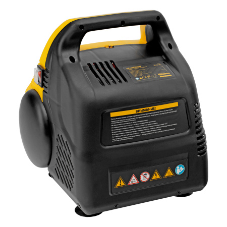 Компрессор воздушный безмасляный РС 1/6-180,1, 1 кВт, 180 л/мин, 6 л Denzel