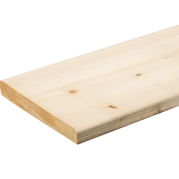 Планкен прямой 20х145х6000 мм Хвоя 0.84м2