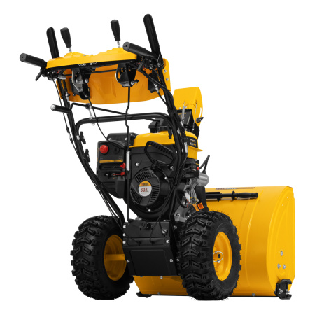 Бензиновая снегоуборочная машина SBL 711D PRO, 302cc, эл.старт, фара, обогрев, блок. дифф. Denzel