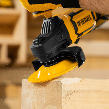 Чашка твёрдосплавная зачистная,125 мм, Плоская, крупное зерно #8// Denzel