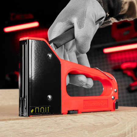 Гвозди, 14 мм, для мебельного степлера, со шляпкой, тип 300, 1000 шт Matrix цена