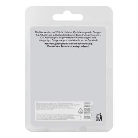 Бита PZ3х50мм, сталь S2, шестигр., 10 шт. Gross