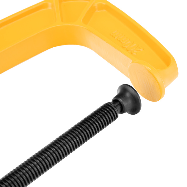 Струбцина G-образная, усиленная, 200 мм Denzel цена