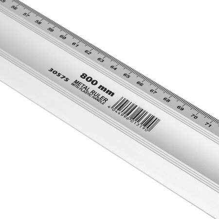 Линейка-уровень, 800 мм, металлическая, пластмассовая ручка 2 глазка Matrix цена
