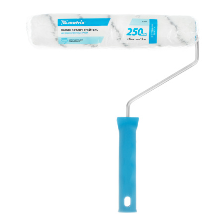 Валик "Грейтекс", 250 мм, ворс 12 мм, D 36 мм, D ручки 6 мм, полиакрил Matrix цена