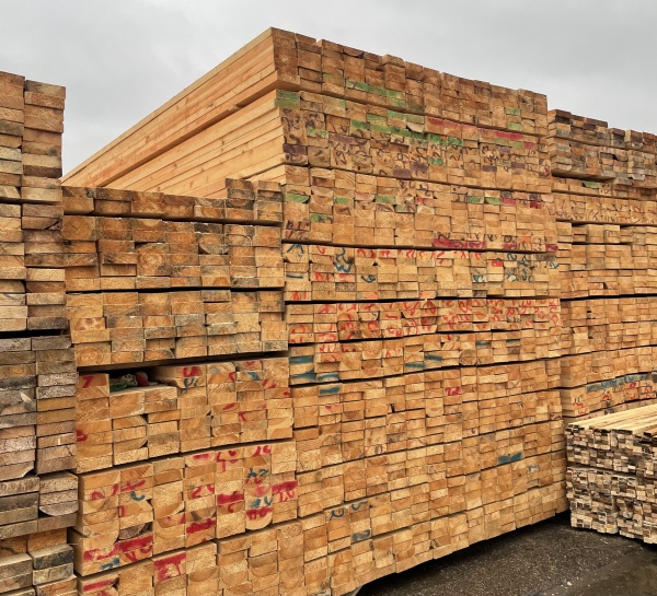 Доска обрезная 40х200х6000