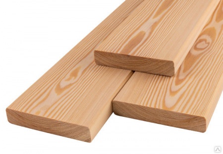 Доска палубная 28х110х4000 мм лиственница сорт Экстра