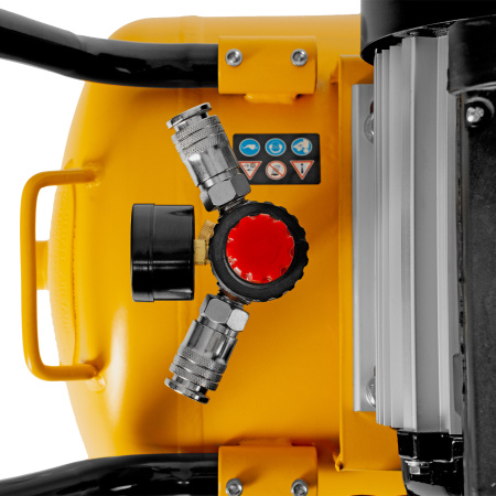 Компрессор воздушный рем. привод BCI 2100/50, 2,1 кВт, 50 литров, 400 л/мин Denzel