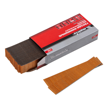 Гвозди финишные, (шпильки) 23GA для пневматического нейлера финишного D 0.64 мм, длина 12 мм, 5000 шт Matrix цена