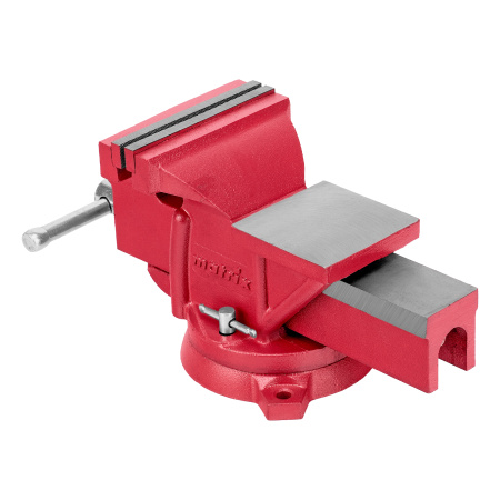 Тиски слесарные, 150 мм, поворотные, с наковальней Matrix