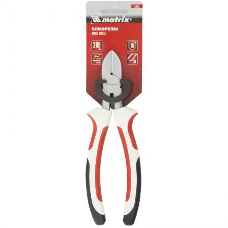 Бокорезы WHite Nickel, 200 мм, никелированные, трехкомпонентные рукоятки Matrix