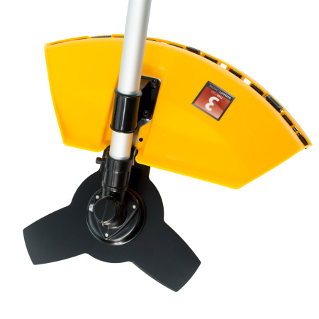 Триммер бензиновый DR-43S, 43 см3, разъемная штанга, состоит из 2 частей Denzel цена