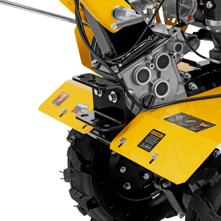 Мотоблок DPT-170, 7 л.с., ремен.сцеп, шир 85 см, глуб 35 см,фрез 3х3,ШОМ,скор 2В/1Н,кол 8" Denzel