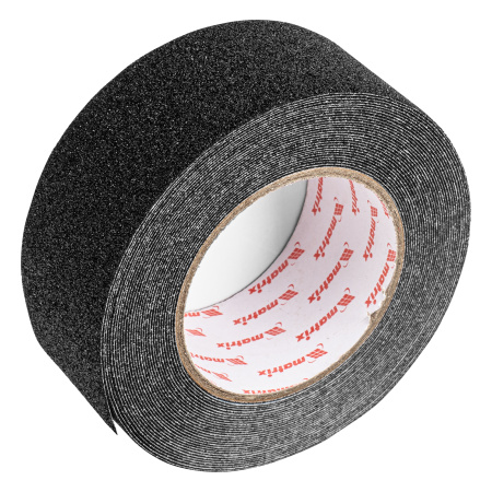 Лента клейкая противоскользящая, черная 50 мм x 10 м Matrix цена