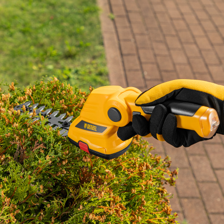 Ножницы-кусторез аккумуляторные G411 с акк. 3.6В Li-Ion 1.5 Ач Denzel цена