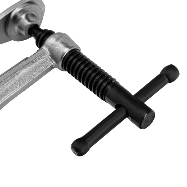 Струбцина F-образная, 80x300мм, кованая Denzel цена